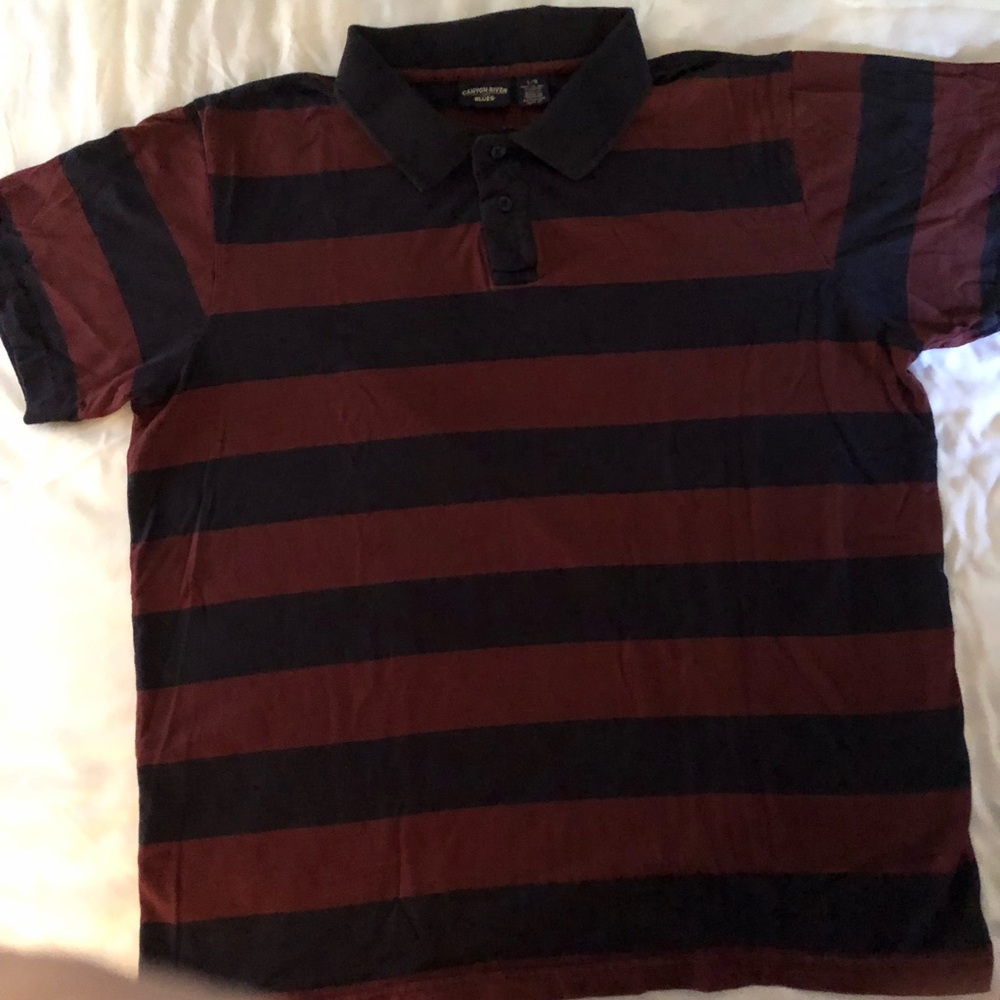 Canyon River Blues Mens Size Large Cotton Shirt - Picture 1 of 3